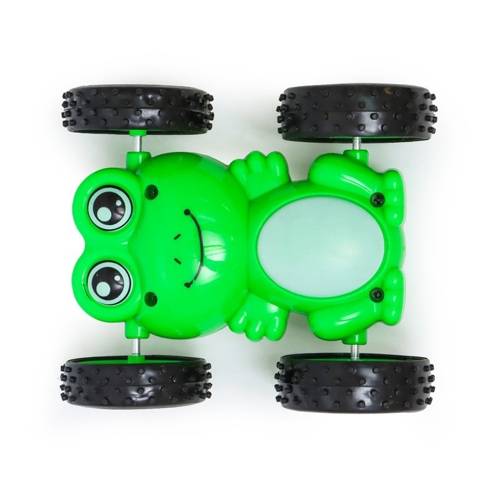 Машина инерционная «Перевертыш», цвет зелёный Машина инерционная «Перевертыш», цвет зелёный