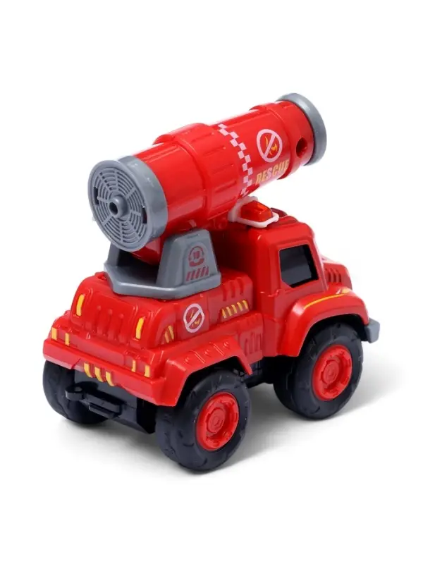 Робот-трансформер «Огнеборец» 5в1, собирается из 5 машинок, подвижные детали Робот-трансформер «Огнеборец» 5в1, собирается из 5 машинок, подвижные детали