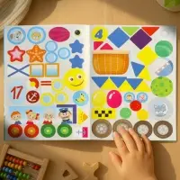 Книжка с наклейками &laquo;Едем, летим, плывём&raquo;, 16 стр.