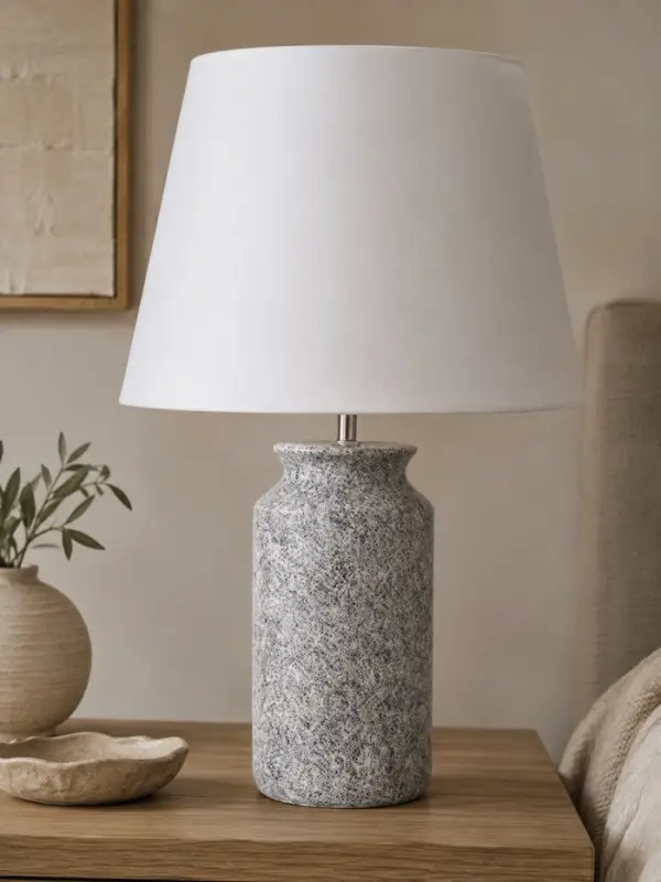 Лампа настольная RISALUX &laquo;Хиро&raquo;, 15 Вт, Е14, 28&times;28&times;44 см