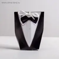 Коробка бонбоньерка, упаковка подарочная, «Для него», 8 х 10 х 3 см