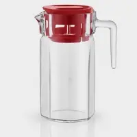 Набор питьевой Paşabah&ccedil;e Kosem, 7 предметов: кувшин 1.5 л, стаканы 300 мл 6 шт., стекло, прозрачный