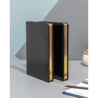 Ежедневник недатированный черн,А5,145х205мм,136л, Sidney NEBRASKA 3-128/02