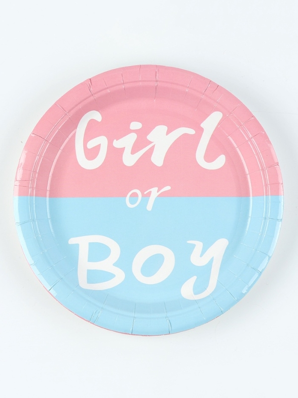 Набор одноразовой посуды «Гендер Пати», 15 предметов Набор одноразовой посуды «Гендер Пати», 15 предметов