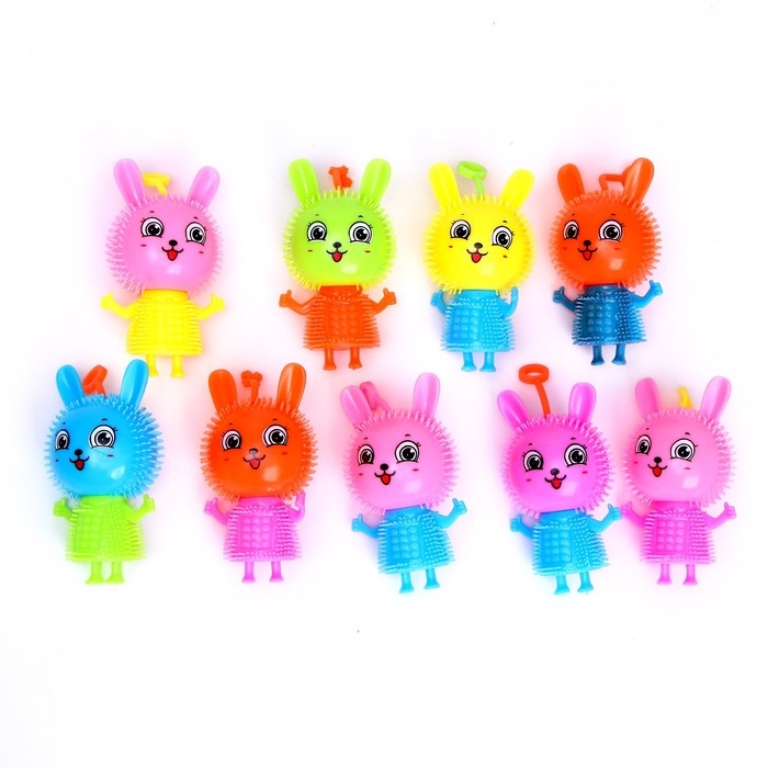 Ёжка «Зайка» световой, цвета МИКС Ёжка «Зайка» световой, цвета МИКС