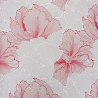 Пленка флористическая для цветов, &laquo;Акварельный эскиз&raquo;, розовая, 57&times;57 см