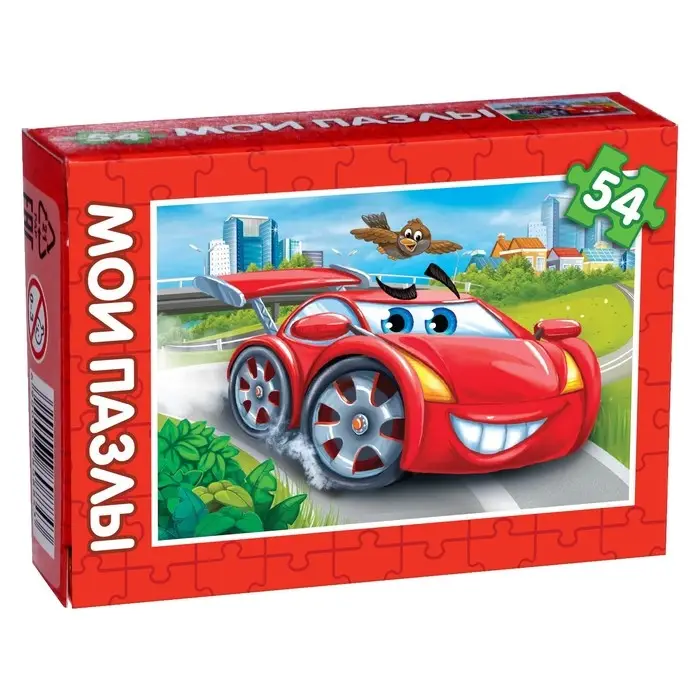 Пазл детский «Крутые гонки №6», 54 элемента Пазл детский «Крутые гонки №6», 54 элемента