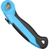 Нож раскройный Topfort роликовый, 28мм лезвие,ABS+TPR