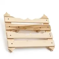 Полка - вешалка резная 3 крючка 54х47х8,5 см