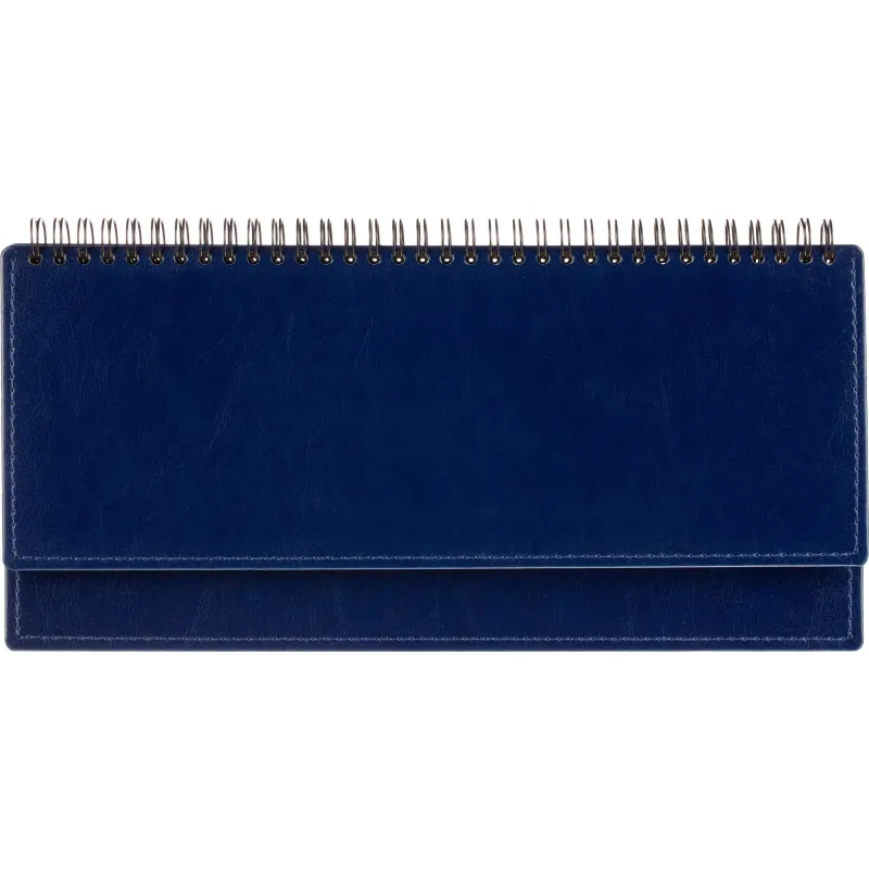 Планинг датированный 2026, синий, 303х150 мм, 120стр, АТТАСНЕ Agenda