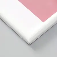 Фоторамка для фото 30х40 см "Oframe", пластик, белый, (пластиковый экран)