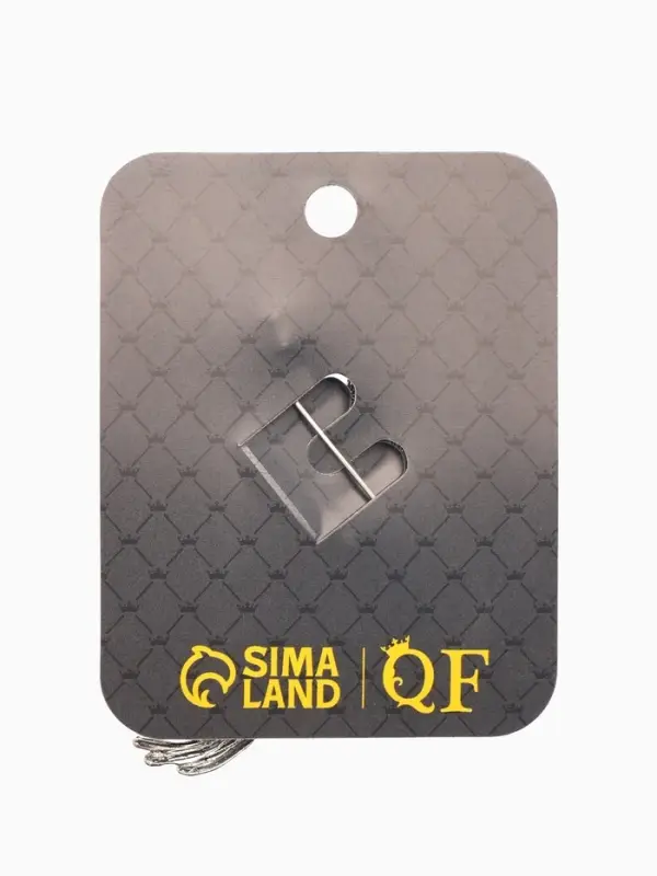 Брошь  Брошь "Колоски", цвет серебро