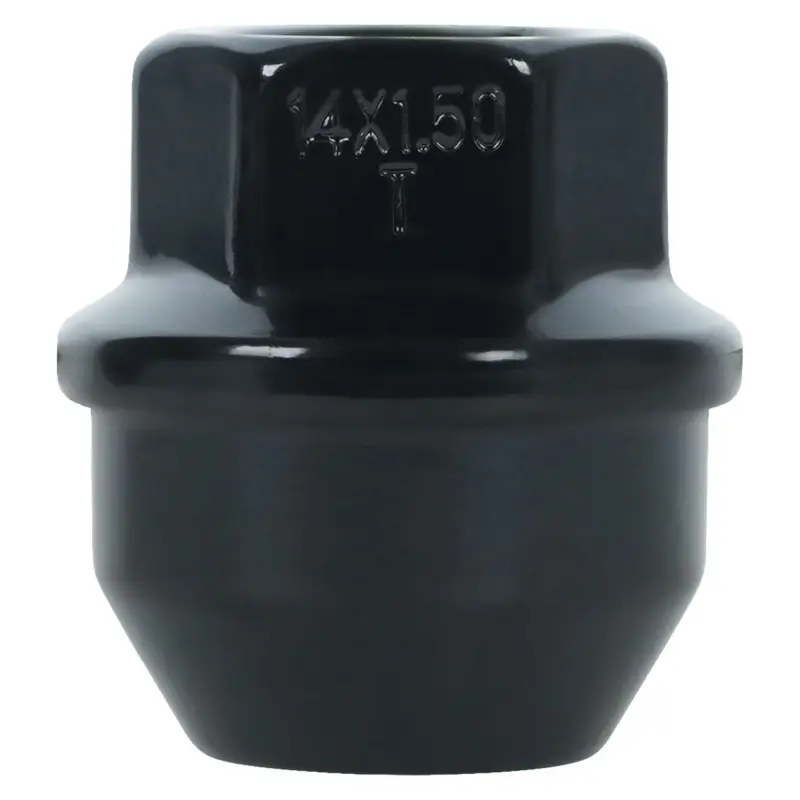 Гайка колесная M14x1,5x31, конус, ключ 21, открытая, черный электрофорез для а/м Ford