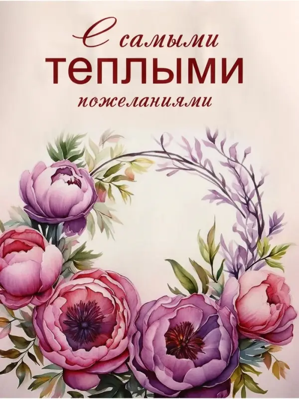 Пакет подарочный крафт, «Самыми теплыми воспоминаниями», 18×8×25 см