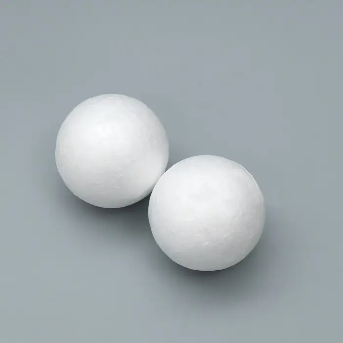 Шар из пенопласта для поделок и творчества, набор 2 шт., 6 см