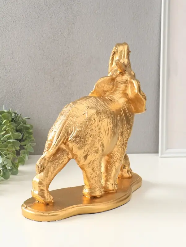 Копилка для денег &laquo;Слон индийский&raquo;, гипс под золото, 35&times;40&times;15 см