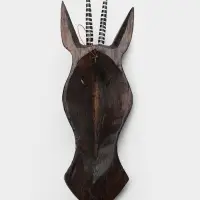 Маска настенная &laquo;Антилопа&raquo;, 34 см, дерево