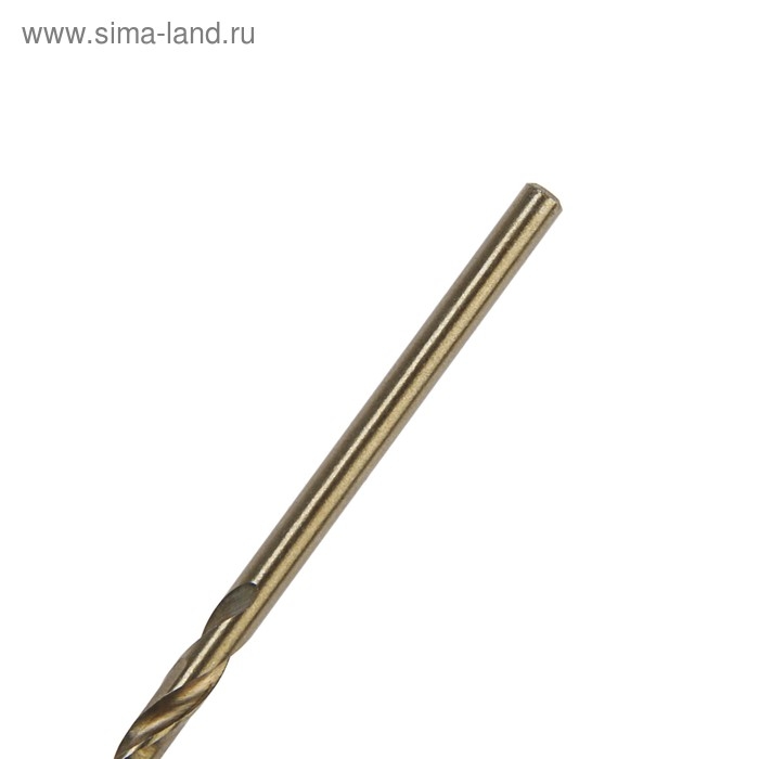 Сверло по металлу ТУНДРА, HSS-Co (5% кобальта), цилиндрический хвост., 2.5 мм, 2 шт. Сверло по металлу ТУНДРА, HSS-Co (5% кобальта), цилиндрический хвост., 2.5 мм, 2 шт.