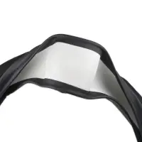 Спонжевая оплетка руля AVS SP-426S-B ( размер S, черный) - Серия "Sponge"