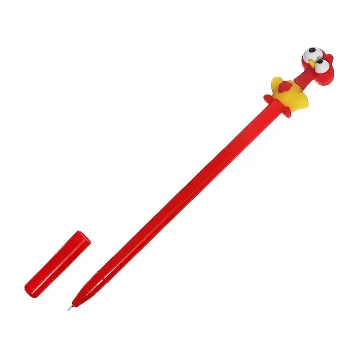 Ручка - прикол гелевая Calligrata «Курица», МИКС Ручка - прикол гелевая Calligrata «Курица», МИКС