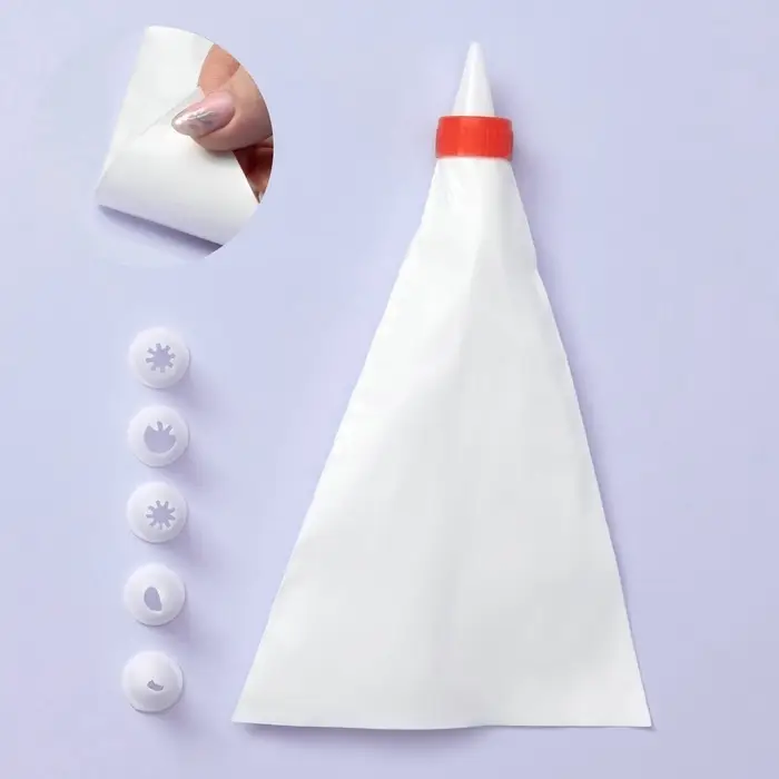 Набор кондитерский, 7 предметов: мешок, 6 насадок, 22&times;12&times;3 см