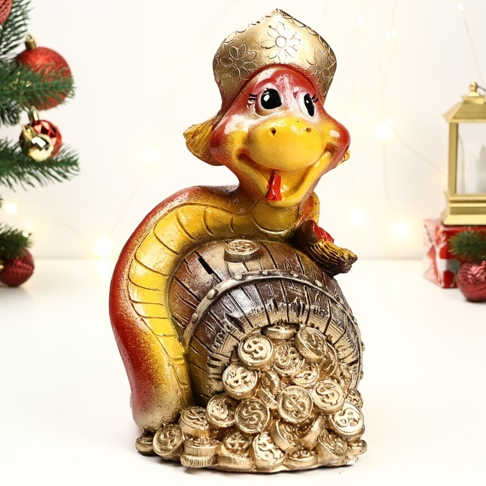 Копилка Копилка "Змея Василиса" 30х20х25см