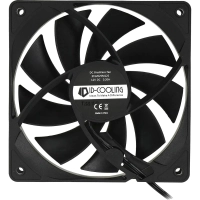 Вентилятор ID-Cooling FL-12025K 120x120mm черный 3-pin 21dB 145gr Ret