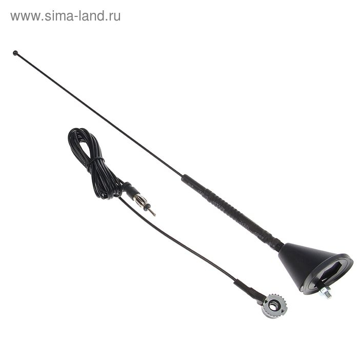 Антенна врезная Антенна врезная "Триада-ВА 62", всеволновая, наклонная 50°, 40 см, противошумная навивка