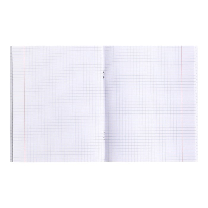 Тетрадь 96 листов в клетку MONOCOLOUR, обложка мелованный картон, матовая ламинация, тиснение, блок офсет 65г/м2, МИКС