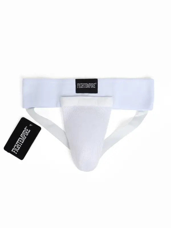 Защита паха FIGHT EMPIRE, р. M, белая