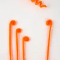 Синельная проволока набор 50 шт., оранжевая, 30 см