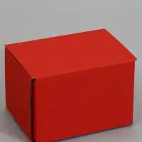 Коробка самосборная, красная, для подарков, хранения и отправки посылок, 17&times;12&times;10 см