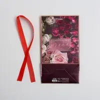 Пакет подарочный с лентой, упаковка, «Счастливых моментов», 13 х 23 х 7 см
