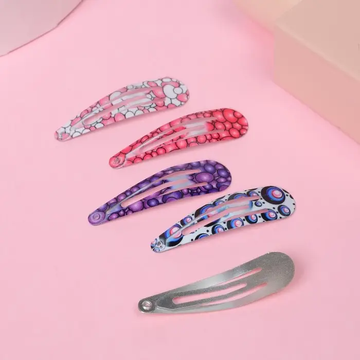 Невидимка для волос  Невидимка для волос "Дивина" (набор 10 шт) пузырьки, 4,5 см