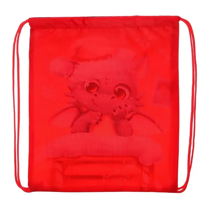 Мешок новогодний под сладости «Почта с драконом», 290×340 мм Мешок новогодний под сладости «Почта с драконом», 290×340 мм