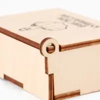 Коробка подарочная деревянная &laquo;Купишь сам&raquo; 8.5&times;6&times;3.5 см