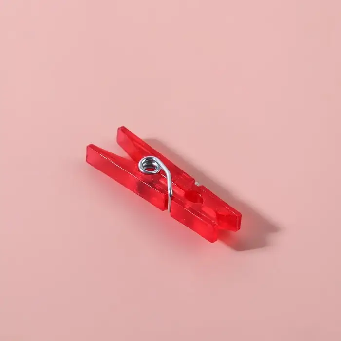 Прищепки для шитья, 2.5×0.5×0.3 см, 10 шт., разноцветные Прищепки для шитья, 2.5×0.5×0.3 см, 10 шт., разноцветные