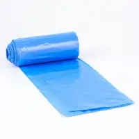 Мешки для мусора 120 л ПНД, толщина 10 мкм, 20 шт. в рулоне, синие