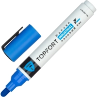 Маркер лаковый Topfort Industrial 6 мм синий