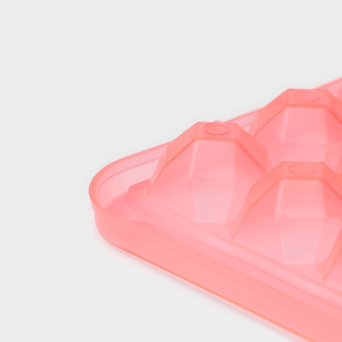 Форма для льда «Сапфир», 28 ячеек, 24×12,7×2 см, цвет МИКС Форма для льда «Сапфир», 28 ячеек, 24×12,7×2 см, цвет МИКС