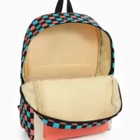 Рюкзак школьный на молнии, с карманами, размер 30&times;14&times;42 см, белый/розовый