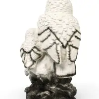 Садовая фигура из гипса &laquo;Совы полярные&raquo;, 36&times;18&times;19 см