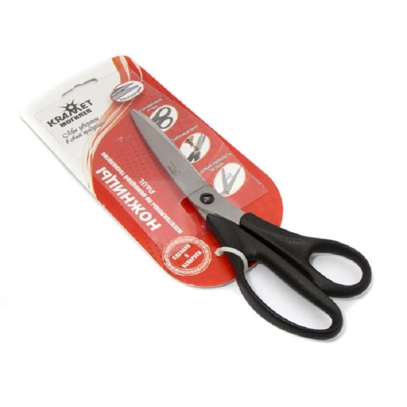 Ножницы профессиональные КраМет портновские с микронасечк. 215мм (Н-043-01)