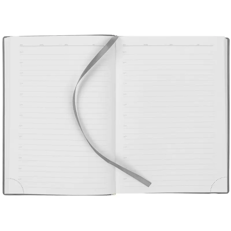 Ежедневник New Factor Metal, серый Ежедневник New Factor Metal, серый