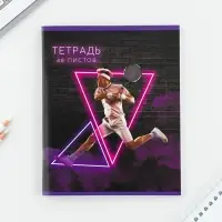 Тетрадь в клетку, 48 л., А5, на скрепке, блок №2 «Неон» МИКС Тетрадь в клетку, 48 л., А5, на скрепке, блок №2 «Неон» МИКС