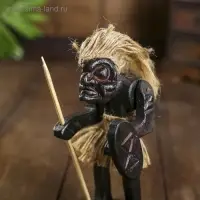 Сувенир «Абориген-рыцарь», 18 см, дерево Сувенир «Абориген-рыцарь», 18 см, дерево