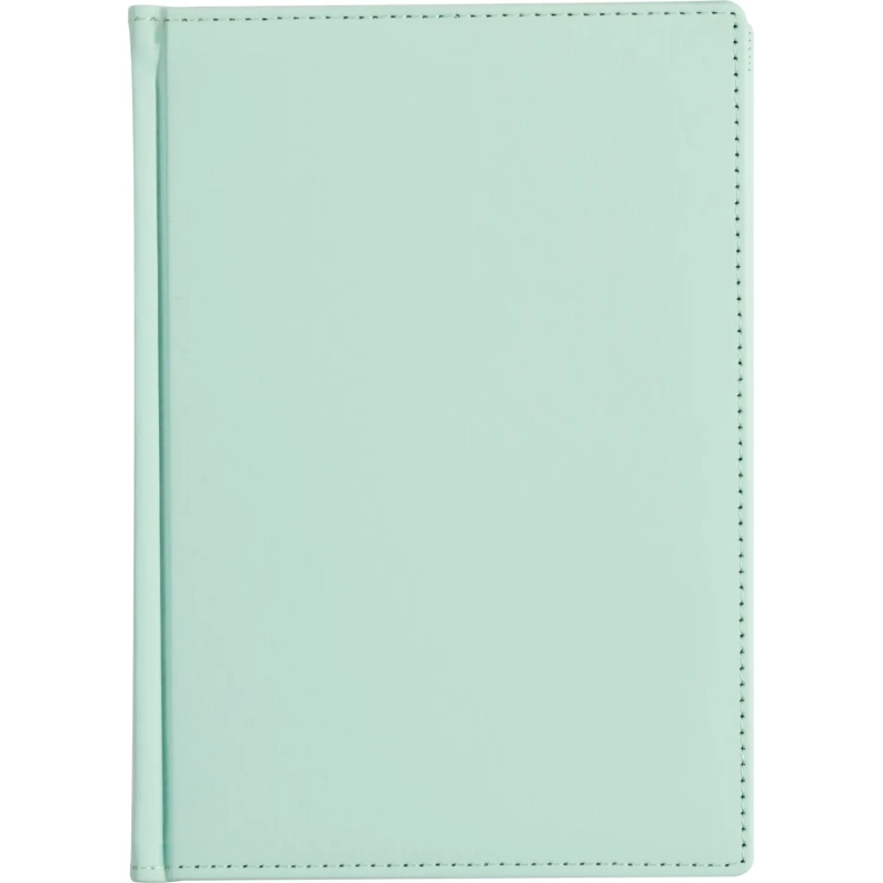 Ежедневник недатированный А5+, 136л, Velvet зефирный мятный 3-115/36