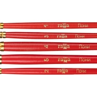 Набор кистей Гамма Пони 5 шт кр№ 1,2, 3, 4, 5, 230818.01.01