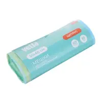 VETTA Мешки для мусора БИО 60л,10 шт с завязками,стандарт,3аромата(цитрус,морской бриз,цветы), рулон