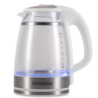 Чайник HYK-G3506 1.7л. 2200Вт белый
